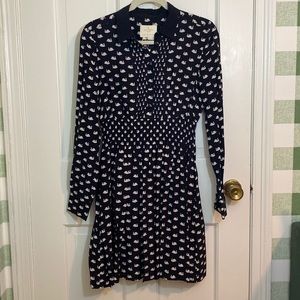 Euc- Kate Spade Swan Print Dress